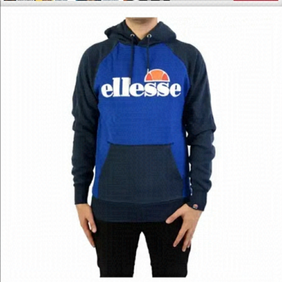 ELLESSE two tone hoodie size M - Picture 1 of 6